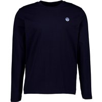 NORTH SAILS Herren Longsleeve blau Baumwolle NORTH SAILS Herren Longsleeve blau Baumwolle von North Sails