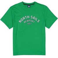 NORTH SAILS Herren T-Shirts grün Baumwolle von North Sails