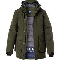 NORTH SAILS Herren Jacke grün Mikrofaser unifarben von North Sails