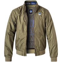 NORTH SAILS Herren Blouson grün Mikrofaser unifarben von North Sails