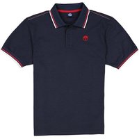 NORTH SAILS Herren Polo-Shirt blau Baumwoll-Piqué von North Sails