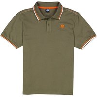 NORTH SAILS Herren Polo-Shirt grün Baumwoll-Piqué von North Sails