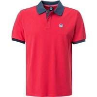 NORTH SAILS Herren Polo-Shirt rot von North Sails