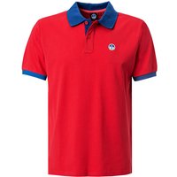 NORTH SAILS Herren Polo-Shirt rot von North Sails