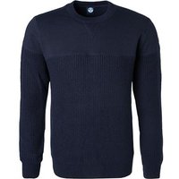 NORTH SAILS Herren Pullover blau Wolle unifarben von North Sails