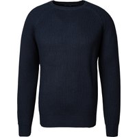 NORTH SAILS Herren Pullover blau Baumwolle unifarben von North Sails