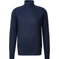 NORTH SAILS Herren Rollkragenpullover blau Baumwolle unifarben von North Sails