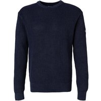 NORTH SAILS Herren Pullover blau Baumwolle unifarben von North Sails