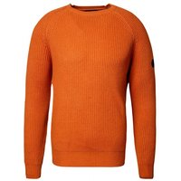 NORTH SAILS Herren Pullover orange Baumwolle unifarben von North Sails