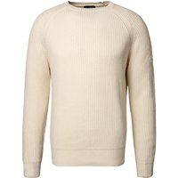 NORTH SAILS Herren Pullover weiß Baumwolle unifarben von North Sails