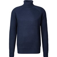 NORTH SAILS Herren Rollkragenpullover blau Baumwolle unifarben von North Sails