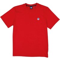NORTH SAILS Herren T-Shirt rot Baumwolle von North Sails