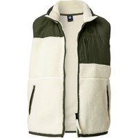 NORTH SAILS Herren Weste beige Teddyfell von North Sails