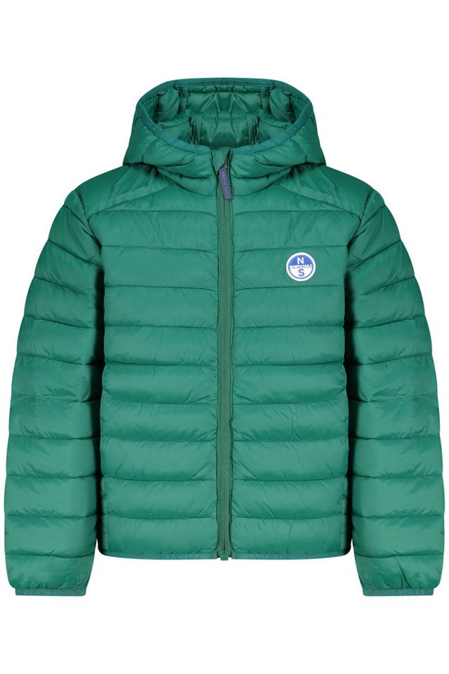North Sails Outdoorjacke Grüne Kinderjacke mit Kapuze: Wasserabweisend und Vielseitig von North Sails