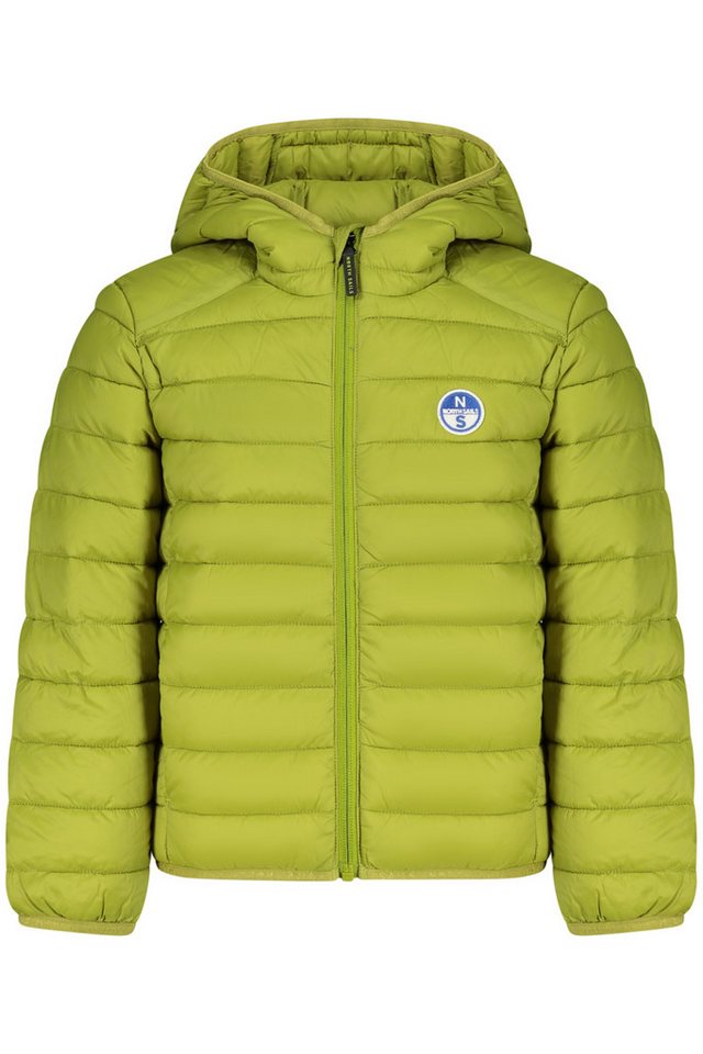 North Sails Outdoorjacke Wasserabweisende Kinder-Langarmjacke mit Kapuze in Grün: Ocean Positi von North Sails