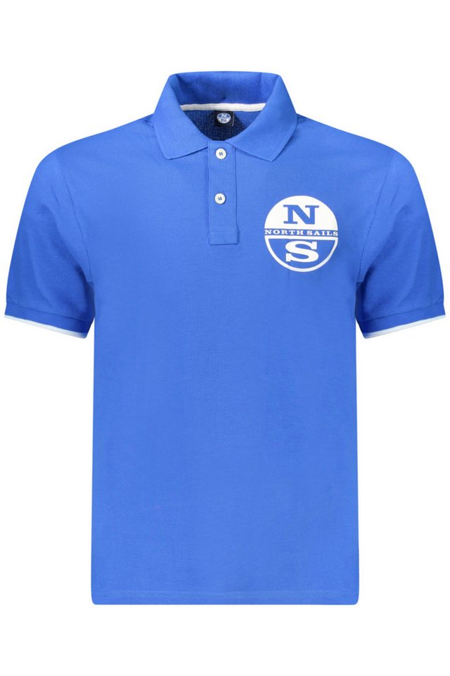 North Sails Poloshirt Herren Kurzarm-Polohemd in Blau mit Kontrastdetails North Sails Poloshirt Herren Kurzarm-Polohemd in Blau mit Kontrastdetails von North Sails
