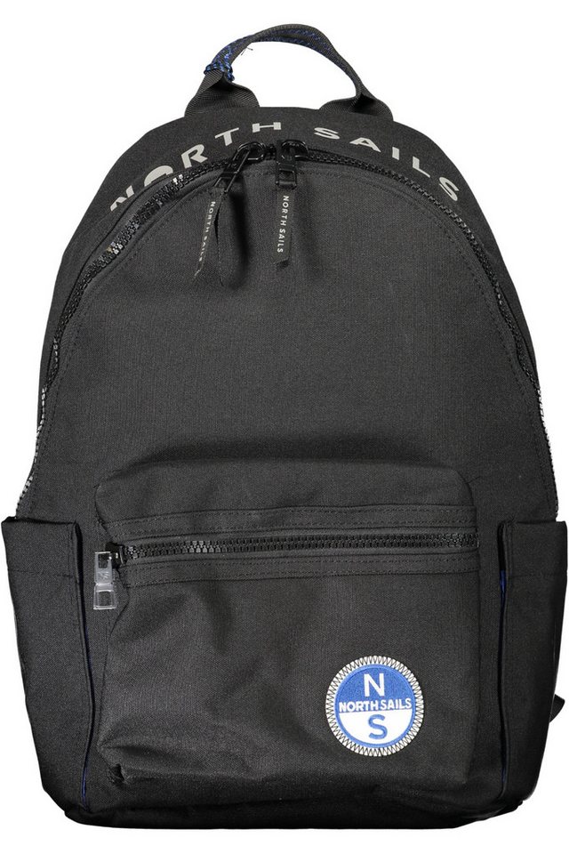 North Sails Rucksack, Stylischer Herren-Rucksack in Schwarz mit Laptop-Fach und Taschen von North Sails
