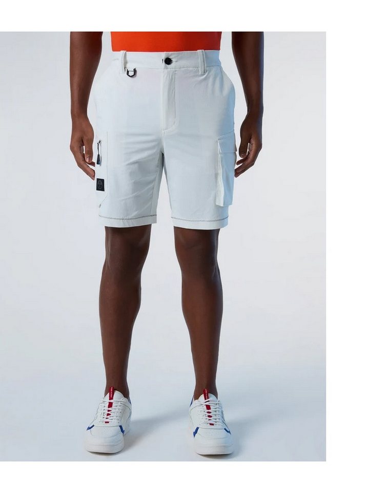 North Sails Shorts Freizeithose Hybrid Deck kurz weiss Herren von North Sails