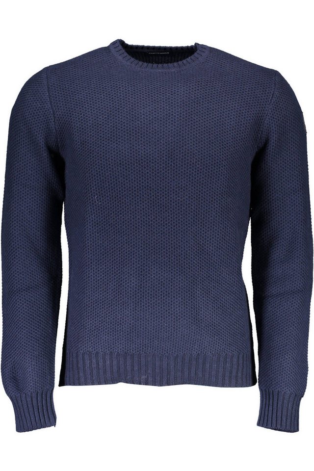 North Sails Strickpullover Herren Pullover Blau – Nachhaltiger Stil mit kontrastierenden Detail von North Sails