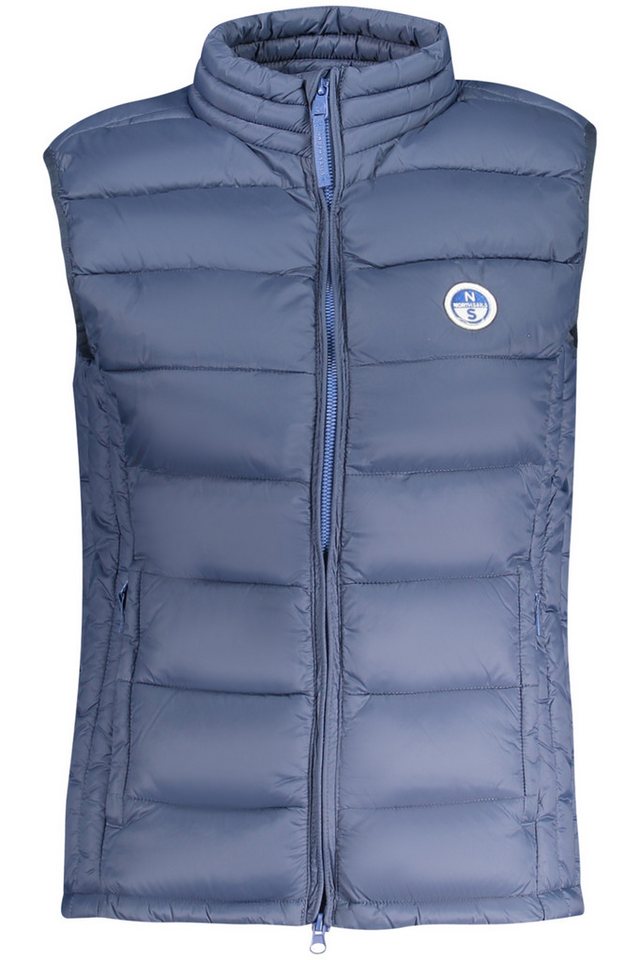 North Sails Sweatshirt Ärmellose Damenjacke Blau - Praktische Taschen & North Sails Sweatshirt Ärmellose Damenjacke Blau - Praktische Taschen & von North Sails