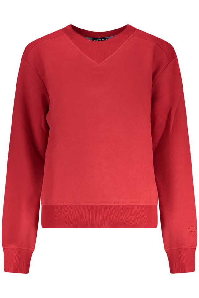 North Sails Sweatshirt Damenpullover: Roter, gefütterter von North Sails