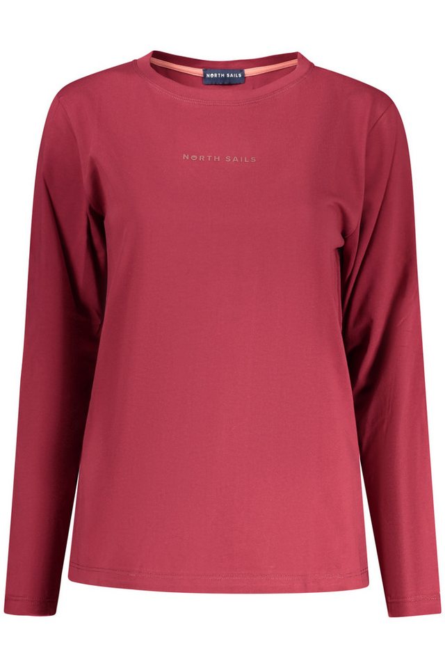 North Sails T-Shirt Damen Langarmshirt in Rot - Stilvoller Look mit von North Sails