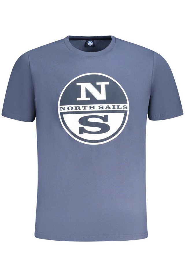 North Sails T-Shirt Herren Kurzarm T-Shirt Blau mit Print und North Sails T-Shirt Herren Kurzarm T-Shirt Blau mit Print und von North Sails
