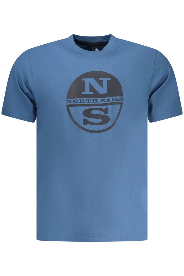North Sails T-Shirt Stylisches Herren T-Shirt in Blau – Kurzarm mit von North Sails