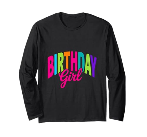 Geburtstag Mädchen Langarmshirt von North Shanti