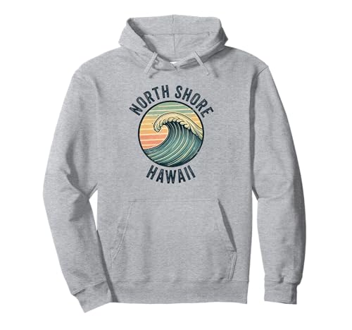 North Shore Oahu Hawaii Souvenir Surfen Hawaii Männer Frauen Pullover Hoodie von North Shore Oahu Hawaii Souvenir