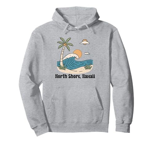 North Shore Oahu Hawaii Souvenir Surfen Hawaii Männer Frauen Pullover Hoodie von North Shore Oahu Hawaii Souvenir