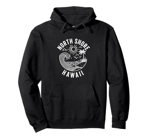 North Shore Oahu Hawaii Souvenir Surfen Hawaii Männer Frauen Pullover Hoodie von North Shore Oahu Hawaii Souvenir