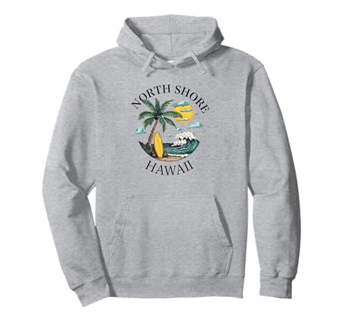 North Shore Oahu Hawaii Souvenir Surfen Hawaii Männer Frauen Pullover Hoodie von North Shore Oahu Hawaii Souvenir