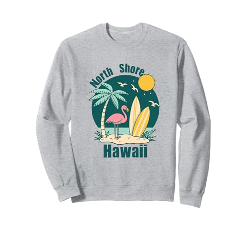 North Shore Oahu Hawaii Souvenir Surfen Hawaii Männer Frauen Sweatshirt von North Shore Oahu Hawaii Souvenir