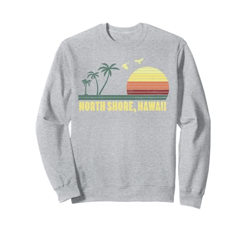 North Shore Oahu Hawaii Souvenir Surfen Hawaii Männer Frauen Sweatshirt von North Shore Oahu Hawaii Souvenir