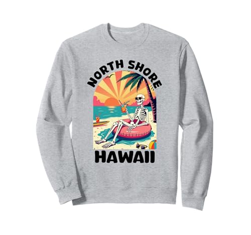 North Shore Oahu Hawaii Souvenir Surfen Hawaii Männer Frauen Sweatshirt von North Shore Oahu Hawaii Souvenir