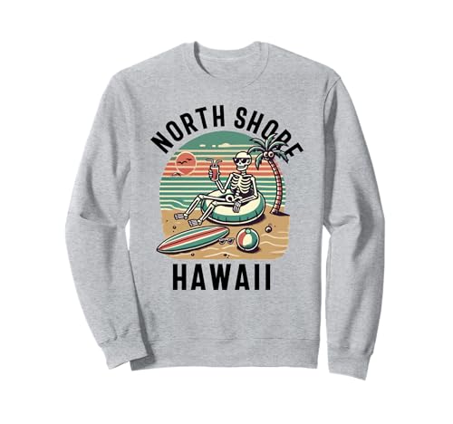 North Shore Oahu Hawaii Souvenir Surfen Hawaii Männer Frauen Sweatshirt von North Shore Oahu Hawaii Souvenir