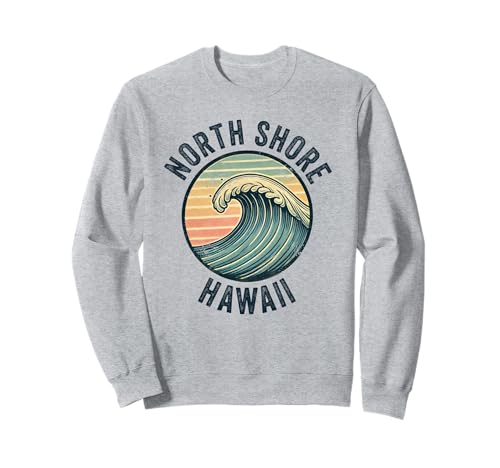 North Shore Oahu Hawaii Souvenir Surfen Hawaii Männer Frauen Sweatshirt von North Shore Oahu Hawaii Souvenir