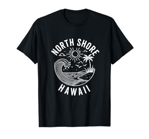 North Shore Oahu Hawaii Souvenir Surfen Hawaii Männer Frauen T-Shirt von North Shore Oahu Hawaii Souvenir