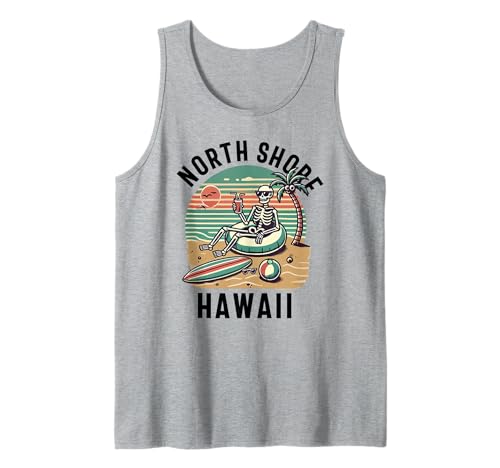 North Shore Oahu Hawaii Souvenir Surfen Hawaii Männer Frauen Tank Top von North Shore Oahu Hawaii Souvenir