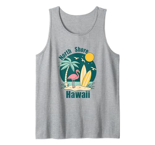 North Shore Oahu Hawaii Souvenir Surfen Hawaii Männer Frauen Tank Top von North Shore Oahu Hawaii Souvenir