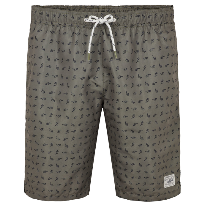 North Badeshorts mit Allover-Print von North