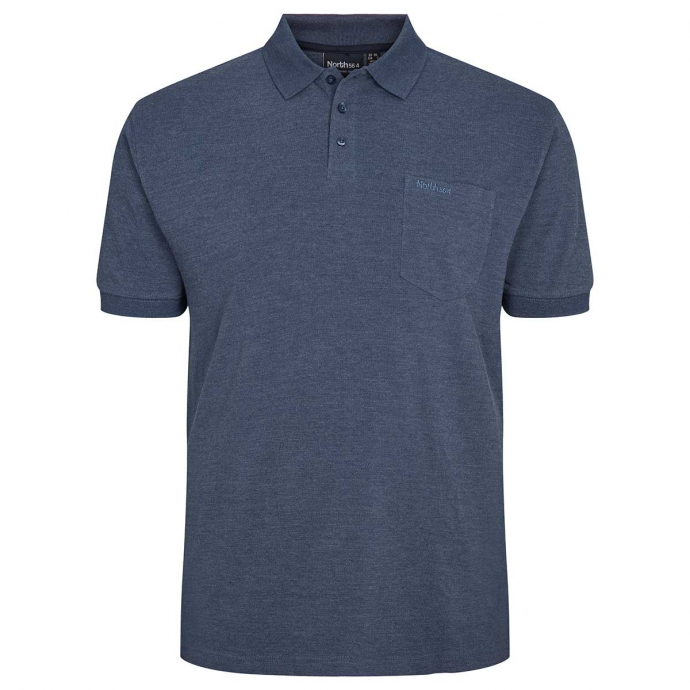 North Poloshirt aus Baumwoll-Piqué von North