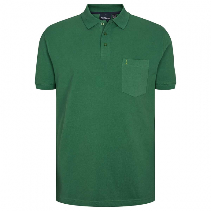 North Poloshirt aus Baumwoll-Piqué von North