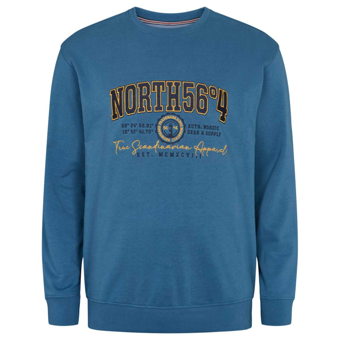 North Sweatshirt mit Logo-Stickerei von North