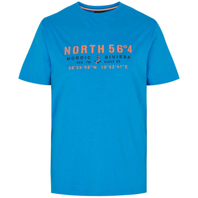 North T-Shirt mit Print von North