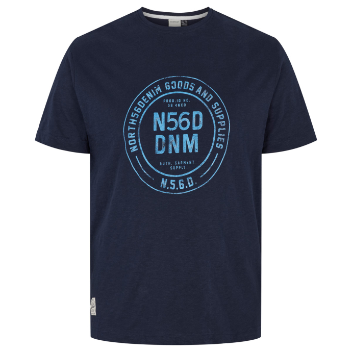 North T-Shirt mit Print von North