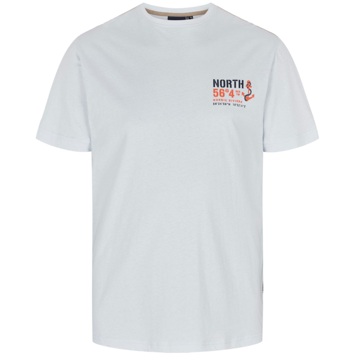 North T-Shirt mit Print von North