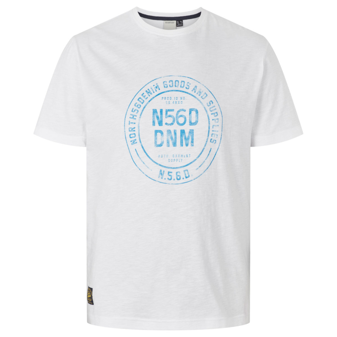 North T-Shirt mit Print von North