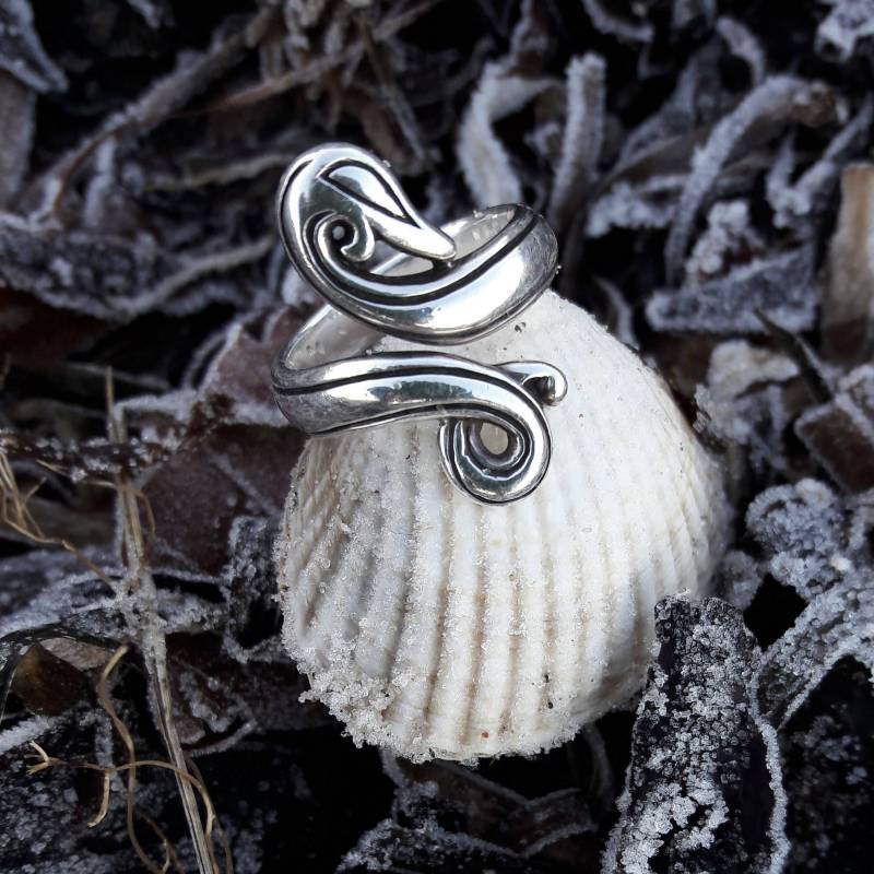 Wikinger Schlangen Ring Aus Sterlingsilber Wikinger Schlangen Ring Aus Sterlingsilber von NorthanVikingSilver